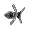 Кронштейн Kromax DIX-1 Grey, настенный для TV 10"-26", max 15 кг, 2 ст св., нак. 20°, пов. 20°, от ст. 78 мм, max VESA 100x100 мм. (20008)