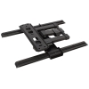 Кронштейн Kromax GALACTIC-90 black, настенный для TV 22"-65", max 40 кг, 5 ст св., нак. +3 /12°,пов. 180°, от ст.54-420 мм, max VESA 400x400 мм. (25007)