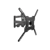 Кронштейн Kromax GALCTIC-46 Black настенный для TV 22"-65", max 25 кг. 5 ст св., нак. +3°-10°, пов. 180°, от ст. 62-605 мм. max VESA 400x400 мм. (26023)