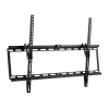 Кронштейн Kromax IDEAL-2 new Black, настенный для TV 32"-90", max 55 кг, 1 ст св., нак. 0°-10°, от ст. 23 мм, max VESA 600x400 мм. (26002)