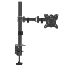 Настольный наклонно-поворотный кронштейн ARM MEDIA LCD-T12 black, 15"-32", max 12 кг. 5 ст св., нак. ±45°, пов. 360°, max VESA 100x100 мм. (10153)