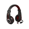 Гарнитура Defender Warhead G-185 черный+красный 2 м. (64106)