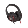 Наушники Audio-Technica ATH-WS770iS BRD чёрный+красным (наушники с микрофоном) (10102358)
