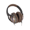 Наушники Audio-Technica ATH-WS770iS GM черный+коричневый (наушники с микрофоном) (10102359)