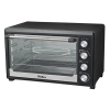 Мини-печь TESLER EOG-6000 BLACK, 60 л., 2500 Вт., таймер, подсветка, гриль, вертел