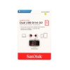 Внешний накопитель 32GB USB Drive <USB 3.0> SanDisk Ultra Dual Micro USB (SDDD2-032G-GAM46)