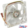CoolerMaster <TLF-R82-EO> Neon Led Fan (SMART, Orange LED Light, 80x80x25mm, 25дБ, 2500об/мин)