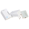 Адаптер TP-Link TL-WPA4220T KIT AV500 Комплект Wi-Fi Powerline адаптеров с 2 портами Ethernet (TL-WPA4220TKIT)