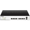 Коммутатор D-LINK DGS-1100-10MPP/B1A управляемый 8 портов 10/100/1000Mbps 2xSFP