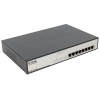 Коммутатор D-Link DGS-1008MP/A1A/A2A Неуправляемый коммутатор с 8 портами 10/100/1000Base-T с поддержкой PoE 802.3af/802.3at (30 Вт, PoE-бюджет 140 Вт (DGS-1008MP/A2A)