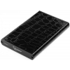 Внешний корпус 2.5" Gembird EE2-U2S-70L, черный, USB 2.0, SATA, металл+кожзам, блистер