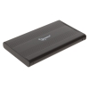 Внешний корпус 2.5" Gembird EE2-U3S-5, черный, USB 3.0, SATA, металл