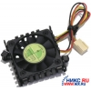 EVERCOOL <VC-1> Cooler (SMART, 4см Х 4см, 3 pin, Al)