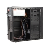 Корпус 3Cott 3C-MATX-R833, Black, mATX, блок питания 400 Вт, выходы USB 2.0x2,  Audio+Mic, материал шасси класса  A, SPCC толщиной 0.5mm