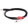 Кабель Belsis Jack 3.5 mm вилка <--> 2xRCA вилка, стерео-аудио, 1 м. BL1066