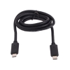 Кабель USB 3.1 Type Cm -- Cm с IC данные10Гб/с номинальный ток 5А длина 1M VCOM <CU420>