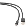 Кабель USB 2.0 Gembird/Cablexpert, двусторонние разъемы, AM/microB 5P, 1.8м, пакет <CC-mUSBDS-6>