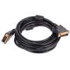 Кабель DVI-D--DVI-D Dual link 25M/25M, экран, феррит.кольца, 5м TV-COM  <CG441D-5M>