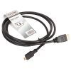 Кабель HDMI to MicroHDMI ver1.4V+3D,1,8m TV-COM <CG583K-1.8M>