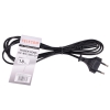 Кабель для аудио-видео техники IEC-320-C7--розетка 220V, 2-pin, 1.8м , черный, Telecom <TP228-IEC320-C7--CEE7/16-1.8-B>