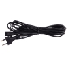 Кабель для аудио-видео техники IEC-320-C7--розетка 220V, 2-pin, 5м , черный, Telecom <TP228-IEC320-C7--CEE7/16-5.0-B>