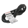 Кабель монитор - компьютер (UPS - устройство) 220V 3м,  Telecom  TP020-IEC320-C13/C14-3.0-BK