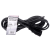 Кабель монитор - компьютер (UPS - устройство) 220V 5м, Telecom  TP020-IEC320-C13/C14-5.0-BK