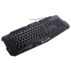 Клавиатура игровая проводная MARVO K636, 114 кл, 10 кл мультимедиа, 3 цветная подсветка, кабель в виниловой оплетке 1.5 м