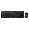 Клавиатура + мышь Oklick 250M клав:черный мышь:черный USB беспроводная slim (997834)