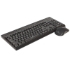 Клавиатура + мышь Oklick 280M kb:black mou:black USB cordless Multimedia (337456)