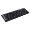 Клавиатура Oklick 350M black USB Multimedia (335983)