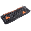 Клавиатура мультимедийная игровая MARVO K328 - 120 кл, 16 кл мультимедиа выделенные клавиши WarZone, кабель в виниловой оплетке 1.5 м.