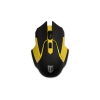 Мышь беспроводная Jet.A Comfort OM-U57G Black Yellow USB оптическая, 1600 dpi, 3 кнопки + колесо (OM-U57G Black&Yellow)