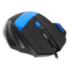 Мышь Oklick 775G черный/синий оптическая (2000dpi) USB игровая (6but) (945847)