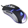 Мышь Oklick 875G черный/серебро оптическая (2400dpi) USB игровая (5but) (368648)