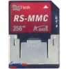 A-Data Reduced Size MultiMedia Card (RS-MMC) 256Mb + RS-MMC Adapter