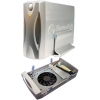 Thermaltake <A2174> SilverRiver 3.5" (EXT BOX для внешнего подключения 3.5" IDE устройств,Fan, USB2.0,Al) + Б.п