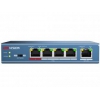 Коммутатор 4PORT 1000M POE DS-3E0105P-E HIKVISION