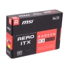 Видеокарта 2Gb <PCI-E> MSI Radeon RX 550 AERO ITX 2G OC <RX550, GDDR5, 128 bit, DVI, HDMI, DP, Retail>