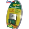 Зарядное уст-во GP <GPPB20GS210-C4> PowerBank 4 (NiMh, AA) +AAx4шт. аккум.