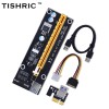 Tishric Riser <E PCI EX1-16p w> Переходник Riser card PCI-Ex1 M -->  PCI-Ex16 F USB 60cm