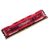 Память DDR4 8Gb (pc-19200) 2400MHz Crucial Ballistix Sport LT Red CL16 DR x8 BLS8G4D240FSE