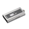 Устройство чтения карт памяти USB2.0/Lightning Hama MoveData серебристый (00124153)