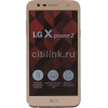 Смартфон LG M320 X Power 2 16Gb 2Gb золотистый моноблок 3G 4G 2Sim 5.5" 720x1280 Android 7.0 13Mpix 802.11bgn BT GPS GSM900/1800 GSM1900 MP3 FM A-GPS microSD max2000Gb (LGM320.ACISGD)