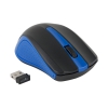 Мышь Oklick 485MW black/blue optical (1200dpi) cordless USB (2but) (997826)