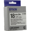 Термотрансферная лента EPSON C53S655012 LK-5WBW (18мм x 9м,  Black on White)
