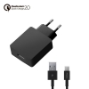 Зарядное устройство WALL USB BLACK 11375 DEPPA