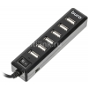 Разветвитель USB 2.0 Buro BU-HUB7-1.0-U2.0 7порт. черный
