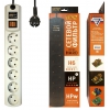 Сетевой фильтр Most HP 5м (6 розеток) белый (коробка) (HP 5М БЕЛ)