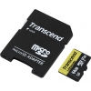 Transcend <TS64GUSDU3M> microSDXC 64Gb UHS-I U3 +  microSD-->SD Adapter